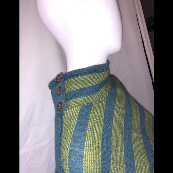 Marmot Vivian Sweater $110 Wool Blend Blue Large - Picture 3 of 8